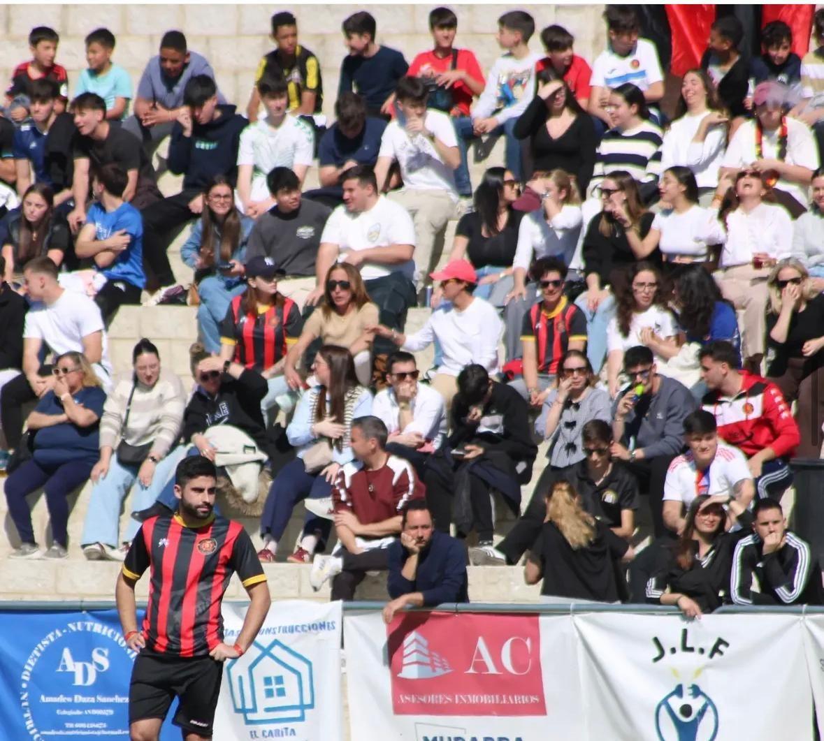 Afición en la grada